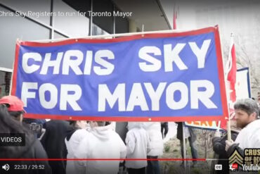 Chris Sky Saccoccia for Toronto Mayor Make Toronto Great Again