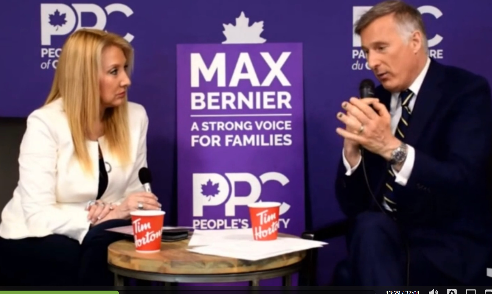 Vote Maxime Bernier The Peoples Party of Canada. Only Max will save Canada from communist and socialists! Make Canada Great Again! Vote Max!
